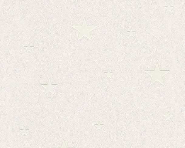 Luminous Wallpaper stars star beige white AS Creation Day'n'Night 32440-4