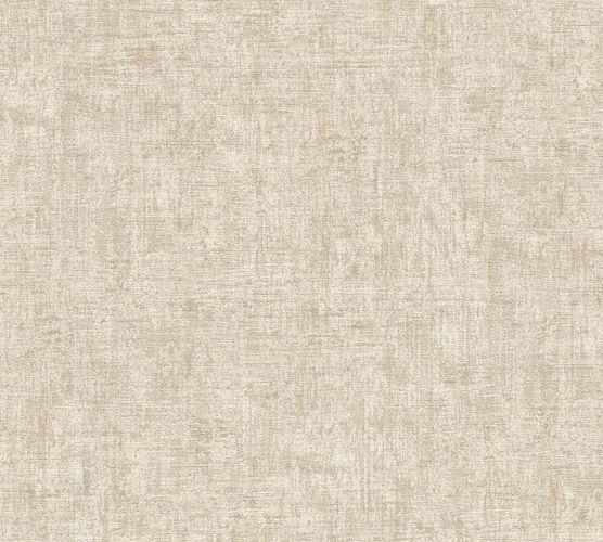 non-woven wallpaper plain mottled design cream 32261-3