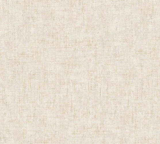 Non-Woven Plain Mottled cremebeige gold metallic 32261-2