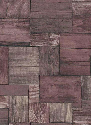 Wallpaper wood brown red Erismann Prime Time 7354-11