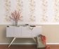 Non-woven wallpaper flower leaf white Erismann 6427-02 2