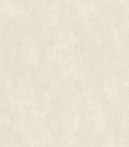 Non-woven wallpaper plaster vintage  cream Rasch Lucera 609028