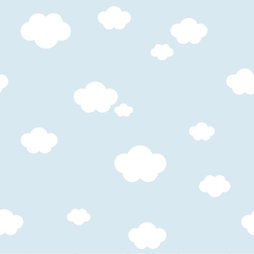 Kids Wallpaper cloud sky World Wide Walls blue 330235