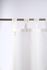 Detail Loop Curtain Floral Drape Homing semi-transparent 140x255cm white 5872-09 3