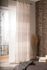 Room picture Loop Curtain Stripes Drape Homing non-transparent 140x255cm beige grey 5873-08 1