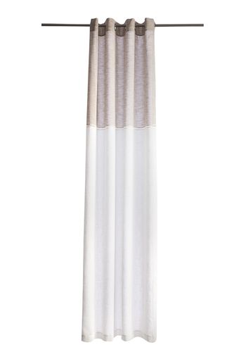 Eyelet Curtain Drape Stripes 245x140cm Homing 5880-22