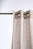 Eyelet Curtain Drape Stripes 245x140cm Homing 5880-22 3