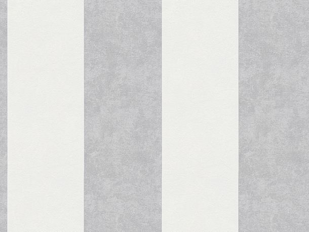 Wallpaper stripes striped AS Creation white grey 32990-2