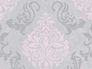 Wallpaper baroque glitter AS Creation grey rose 95372-6 1