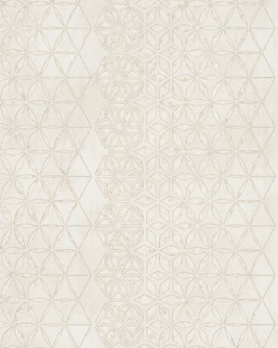 Wallpaper graphic stars gloss cream beige Marburg La Vie 58107