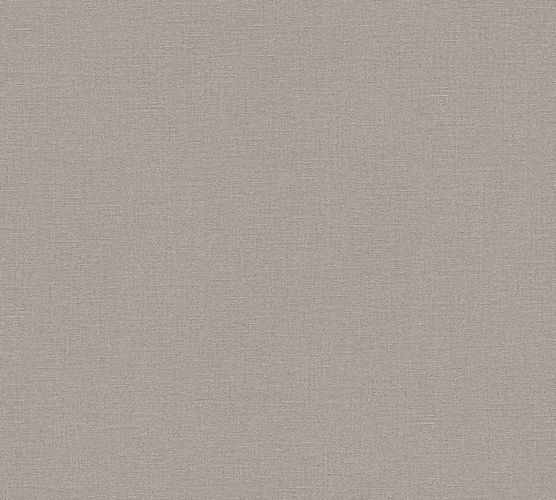Wallpaper textured plain taupe AS Creation 32474-6