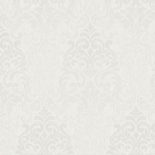 Wallpaper baroque damask cream-grey Marburg Opulence Classic 58209