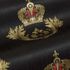 Wallpaper Harald Glööckler baroque crown black Metallic 54854 3