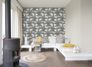 Article Wallpaper Rasch Passepartout granules grey white Metallic 606638 3