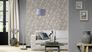Article Wallpaper Rasch Emilia plain design silver Metallic 501223 3