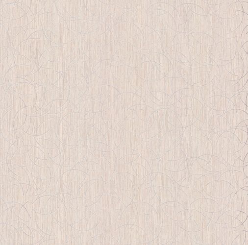 Non-woven wallpaper graphic grey white glitter P+S Polar 13527-40