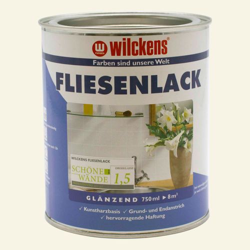 Tile Paint Tiles Varnish Colour Coating 750ml Wilckens