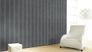 Wallpaper stripes grey anthracite metallic Marburg 58637 2