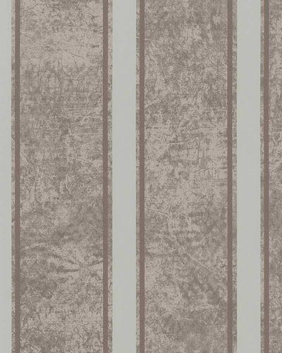 Wallpaper stripes bronze grey metallic Marburg Catania 58638