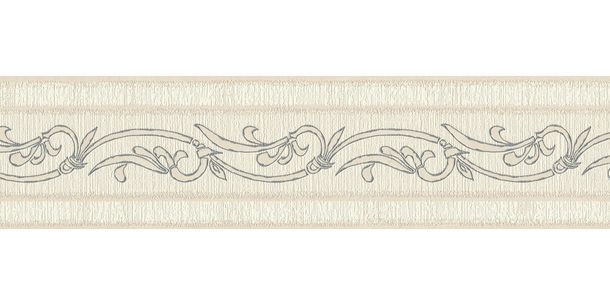 Article picture Wallpaper Border Tendril cream taupe self-adhesive 2635-13