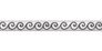 Roll picture Wallpaper Border Wave white black self-adhesive 30346-1 1