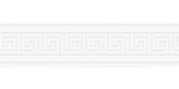 Article picture Wallpaper Border Greek cream white Gloss self-adhesive 93647-1