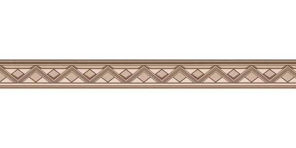 Article picture Wallpaper Border zigzag beige brown self-adhesive 93691-1