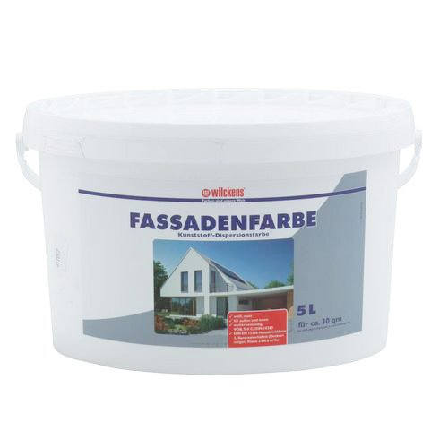 Wilckens Facade Paint White 5 L Paint Wilckens