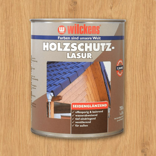 Wood Stain Protection Glaze Transparent 750ml Wilckens