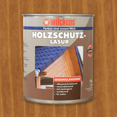 Wood Stain Protection Glaze Oak 750ml Wilckens