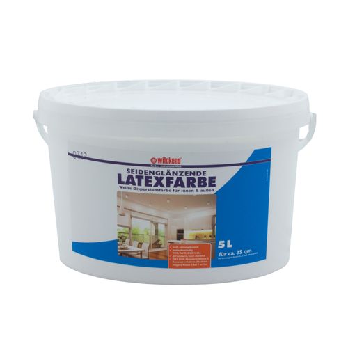 Latex Paint Silk Gloss 5 liters Latex Painting Wilckens