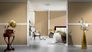 Room picture Wallpaper plain viscose beige Metallic Silk 30683-3 2