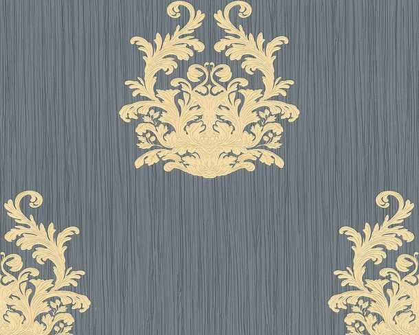 Article picture Wallpaper baroque classic anthracite Gloss Architects Paper 95861-5