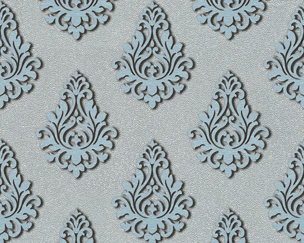 Article picture Wallpaper baroque textured silver Gloss Architects Paper 95981-6