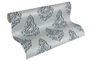 Roll pictureWallpaper baroque textured silver Gloss Architects Paper 95981-6 2