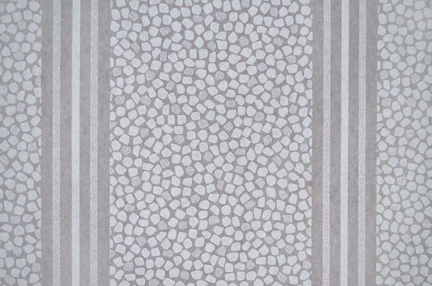Wallpaper Fuggerhaus Byzantium stripes mosaic grey Glitter 4790-55