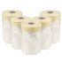 Set of 5 Combi-Masking Tape with Dust Sheet 55cm x 20m 1