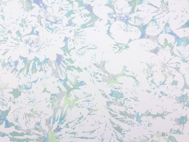 Article picture Wallpaper Fuggerhaus Secret Garden flower watercolour mint 4810-27