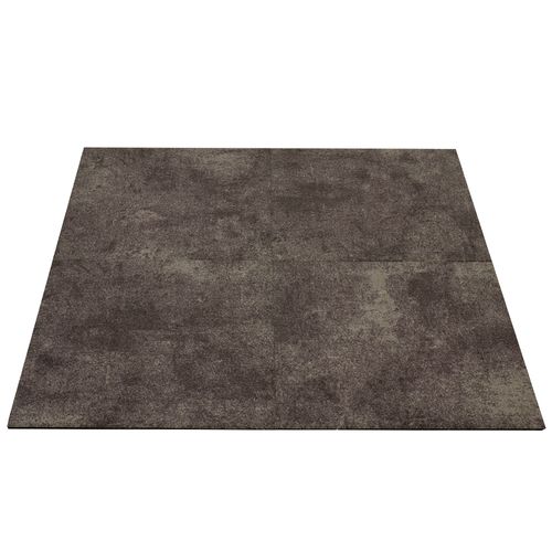 Commercial Carpet Tile Concrete Design brown 50x50cm