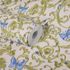 roll image Wallpaper Versace Home butterfly tendrils rose blue Glitter 34325-6 4