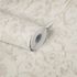 roll image Wallpaper Versace Home floral tendrils white Glitter Versace 34326-3 3