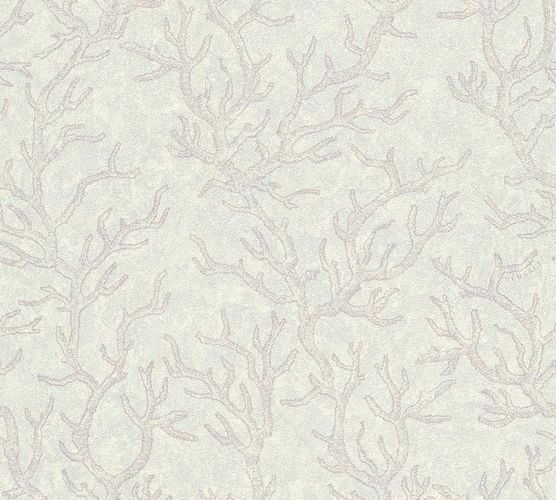 Wallpaper Versace Home coral lilac white metallic 34497-4