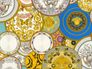 wallpaper Versace Home plates design metallic 34901-1 1