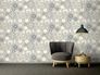 room example Wallpaper Versace Home medusa silver Metallic Versace 34901-3 3