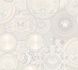 Wallpaper Versace Home plate white cream silver Metallic 34901-2 1