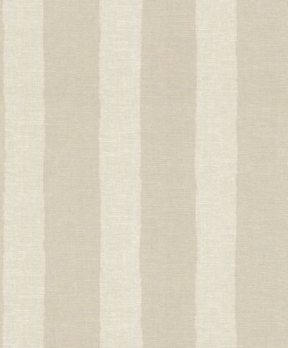 Eco wallpaper Rasch Pure Living stripes beige grey taupe 603132