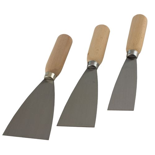 Set of 3 Scraper Knifes Strong Painting Scraper Filling Knife Painter Tool