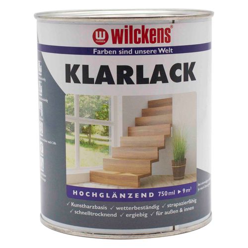Wilckens Clear Lacquer Varnish high-gloss 750 ml