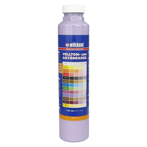 Wilckens Tinting Paint Acrylic Painting 6 Colours 750ml