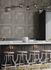 Room picture Wallpaper Rasch Textil Restored panelling grey blue grey 024034 2